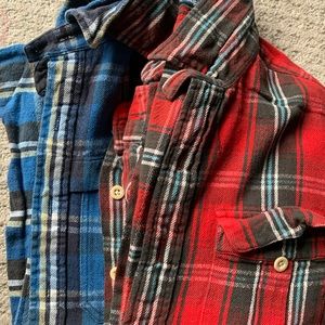 Polo Ralph Lauren Plaid Woven Shirts (2 for 1)